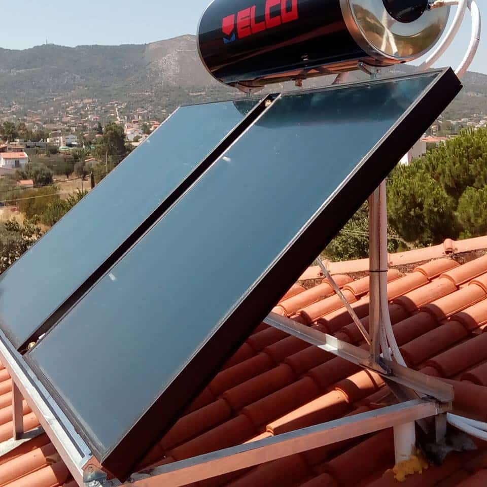 Υδραυλικοι ΥΔΡΕΥΕΙΝ τοποθετηση ηλιακου θερμοσιφωνα ELCO sol tech
