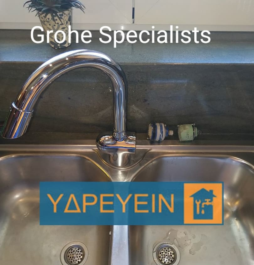 ΥΔΡΕΥΕΙΝ Υδραυλικοι Ηλιούπολη επισκευή μπαταρίας νεροχύτη Grohe www.idrevin.gr 2117702013