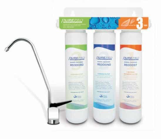 RS 3000 UNDERSINK FILTERING SYSTEM PURE PRO Σύστημα φιλτραρίσματος 3 σταδίων για κάτω από τον πάγκο