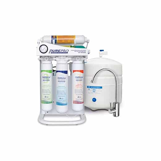 RS108 RO PURE PRO Σύστημα RO 8 σταδίων για νερό γεώτρησης, πηγαδιού, ποταμού