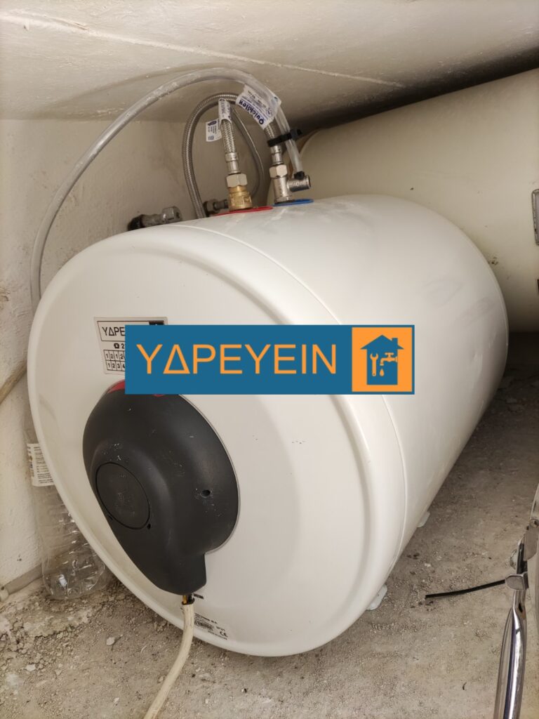 Υδραυλικος Αλλαγή θερμοσίφωνα ELCO DURO GLASS www.idrevin.gr