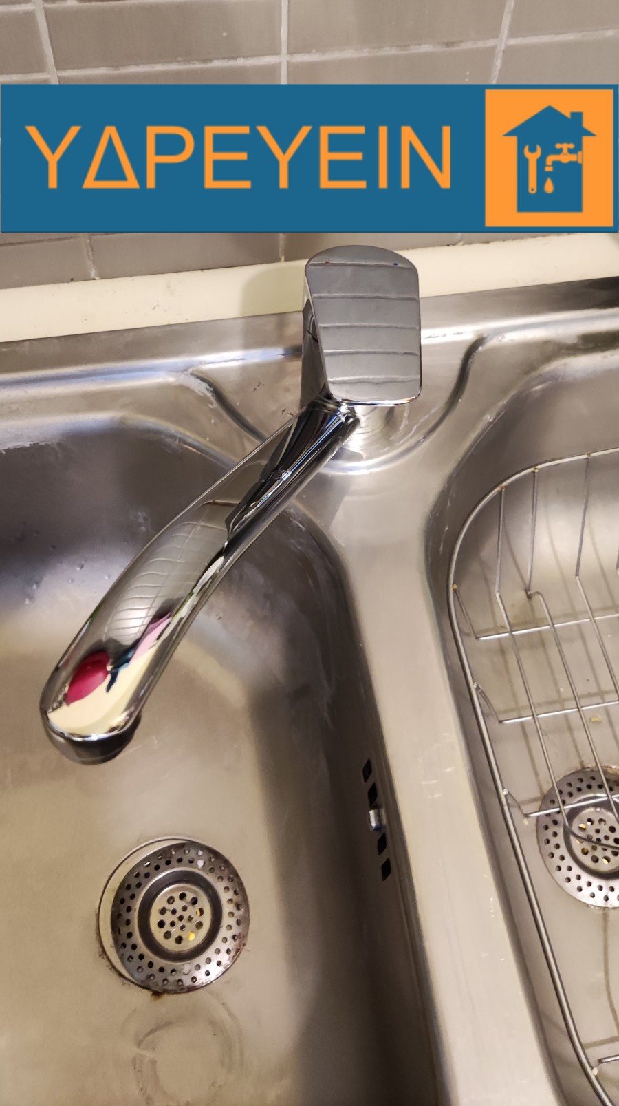 Υδραυλικοί Ζωγράφου ΥΔΡΕΥΕΙΝ αλλαγή μπαταρίας νεροχύτη www.idrevin.gr