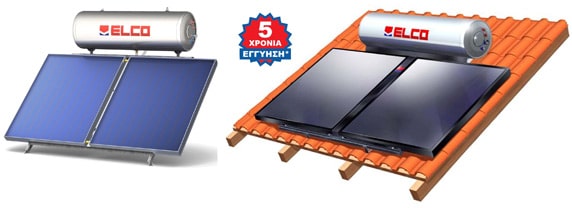 ηλιακος θερμοσίφωνας ELCO ☎️ 2117702013 🖥️ www.idrevin.gr